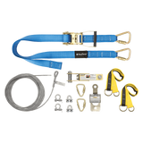 30' SteelGrip Plus™ Temporary Cable HLL System with Web Pass-through Anchors (60230AR)