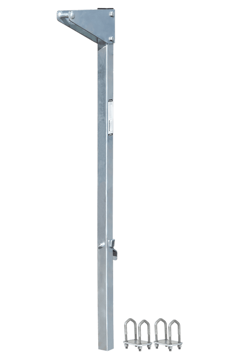 10' Bolt-on Ladder Stanchion Anchor with 12" Overhead Offset (6161012)