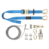 100' SteelGrip Plus™ Single-span Temporary Cable HLL Assembly without Anchors (620100R)