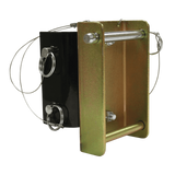 Device Receiver Bracket for Davit-mounted FallTech® Winches and SRL-Rs (65101DU)