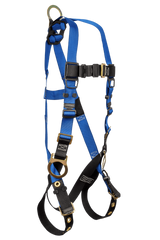 Contractor 3D Standard Non-belted Full Body Harness, Tongue Buckle Leg Adjustment (7018)