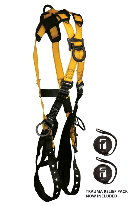 Journeyman Flex® Aluminum 4D Cross-over Climbing Full Body Harness (7029B)