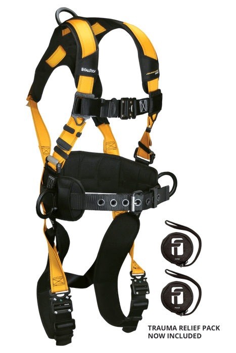 Journeyman Flex® Aluminum 3D Construction Belted Full Body Harness (7035BQC)