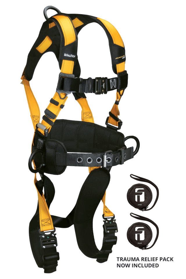 Journeyman Flex® Aluminum 3D Construction Belted Full Body Harness (7035BQC)