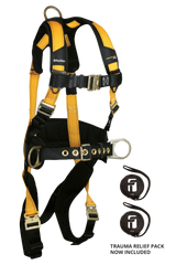 Journeyman Flex® Steel 3D Construction Belted Full Body Harness (7035QC)