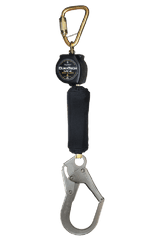 6' Arc Flash DuraTech® Mini Class 1 Personal SRL-P with Steel Rebar Hook, Includes Steel Dorsal Connecting Carabiner (72906SC3)