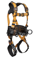 Advanced ComforTech® Gel 3D Construction Belted Full Body Harness, Tongue Buckle Leg Adjustment (7081B)