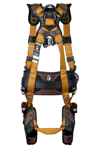 Advanced ComforTech® Gel 4D Construction Climbing Full Body Harness, Tongue Buckle Leg Adjustment (7081BFD)