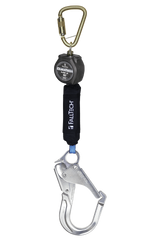 6' DuraTech® Mini Class 1 Personal SRL-P with Aluminum Rebar Hook, Includes Steel Dorsal Connecting Carabiner (72706SB5)