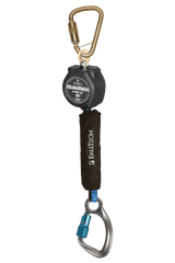 6' DuraTech® Mini Class 1 Personal SRL-P with Aluminum Carabiner, Includes Steel Dorsal Connecting Carabiner (72706SB6)