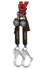 6' DuraTech® Mini Class 1 Personal SRL-P with Aluminum Rebar Hooks, Includes Steel Dorsal Connecting Carabiner (72706TB5)