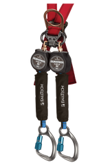 6' DuraTech® Mini Class 1 Personal SRL-P with Aluminum Carabiners, Includes Steel Dorsal Connecting Carabiner (72706TB6)