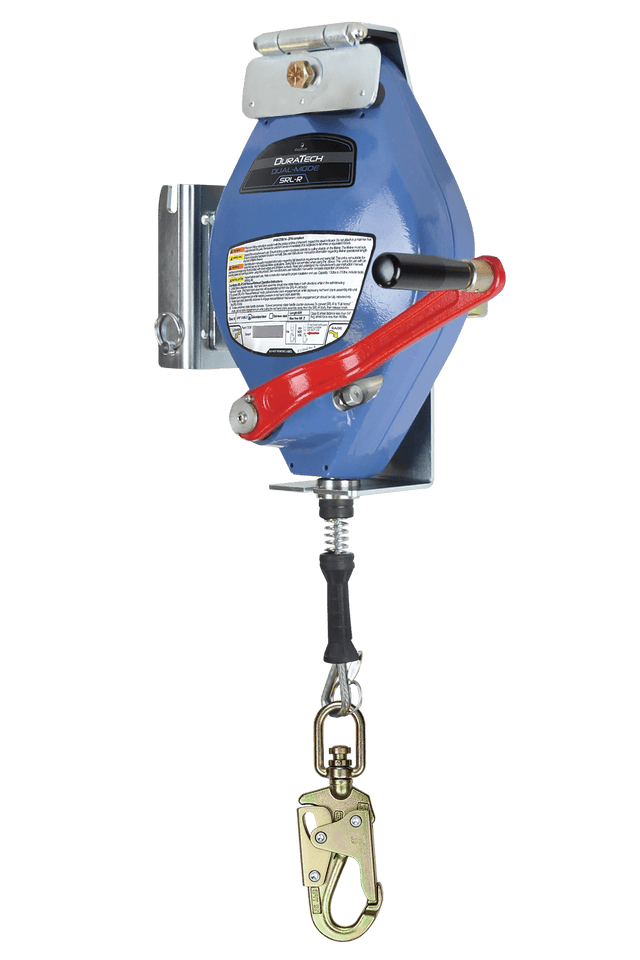 60' DuraTech® 3-way SRL-R with Galvanized Steel Cable for Davits (7281DG)