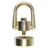 Rotating Weld-on D-Ring Anchor w/Puck + Bolt, 10k (7393BW)