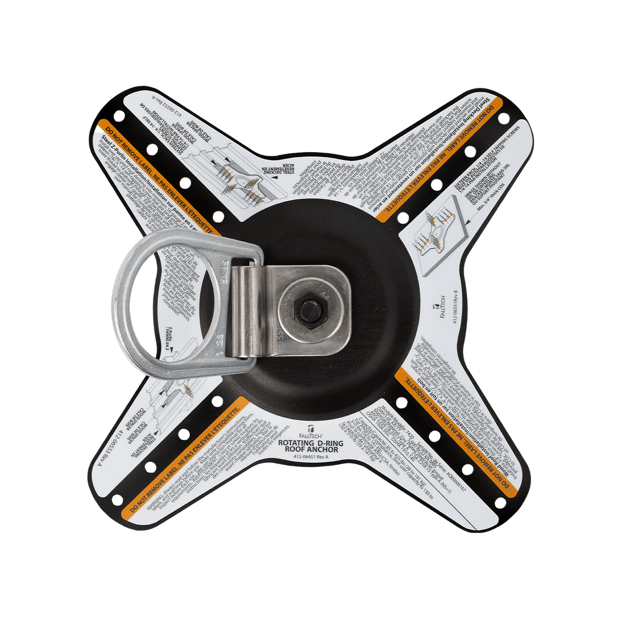 Rotating D-Ring Anchor