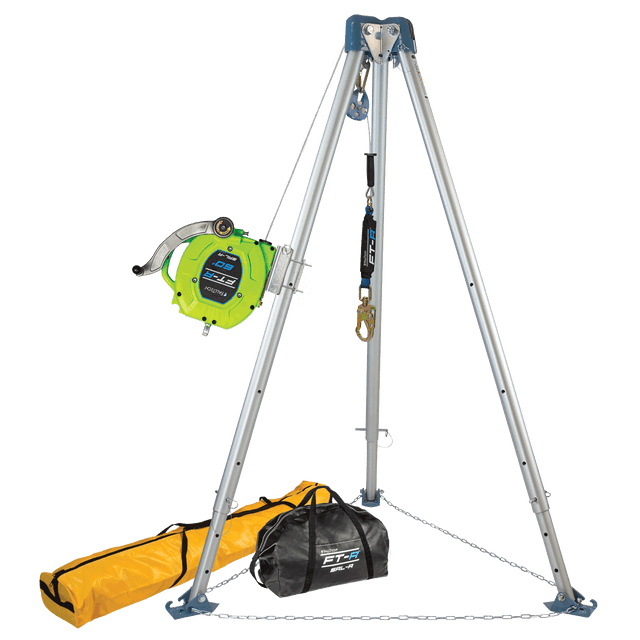 11' Tripod Kit with 721560R 3-Way SRL-R, and Storage Bags