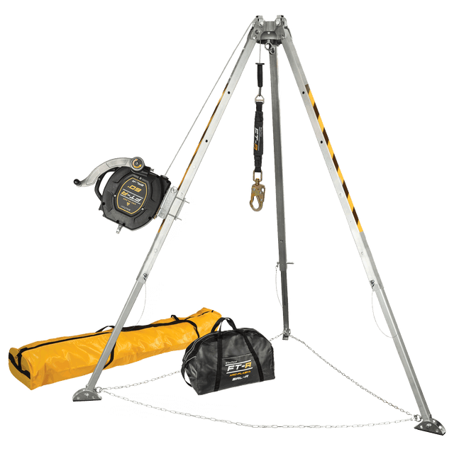 8' Tripod Kit with 721560RT 3-Way SRL-R and Storage Bags