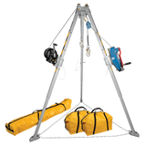 8' Tripod Kit with 7297T Winch, 7281TT 3-way SRL-R and Storage Bags (7509T)