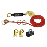 30' Temporary Rope HLL System; 2-person with Kernmantle Rope (77302K)