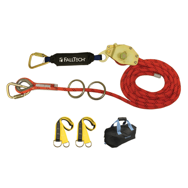 30' Temporary Rope HLL System; 2-person with Kernmantle Rope (77302K)