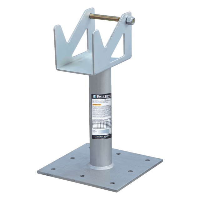 12" Post Anchor with Rotating SRL Cradle for Concrete and Steel (78012CSSC)