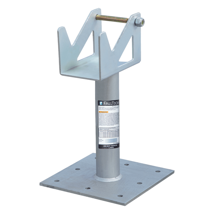 18" Post Anchor with Rotating SRL Cradle for Concrete and Steel (78218CSSC)