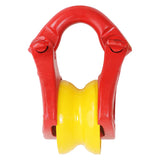 Skookum Ropemaster 15 Ton 8" Wide Throat Cast Half Sided Block with REGULAR YOKE