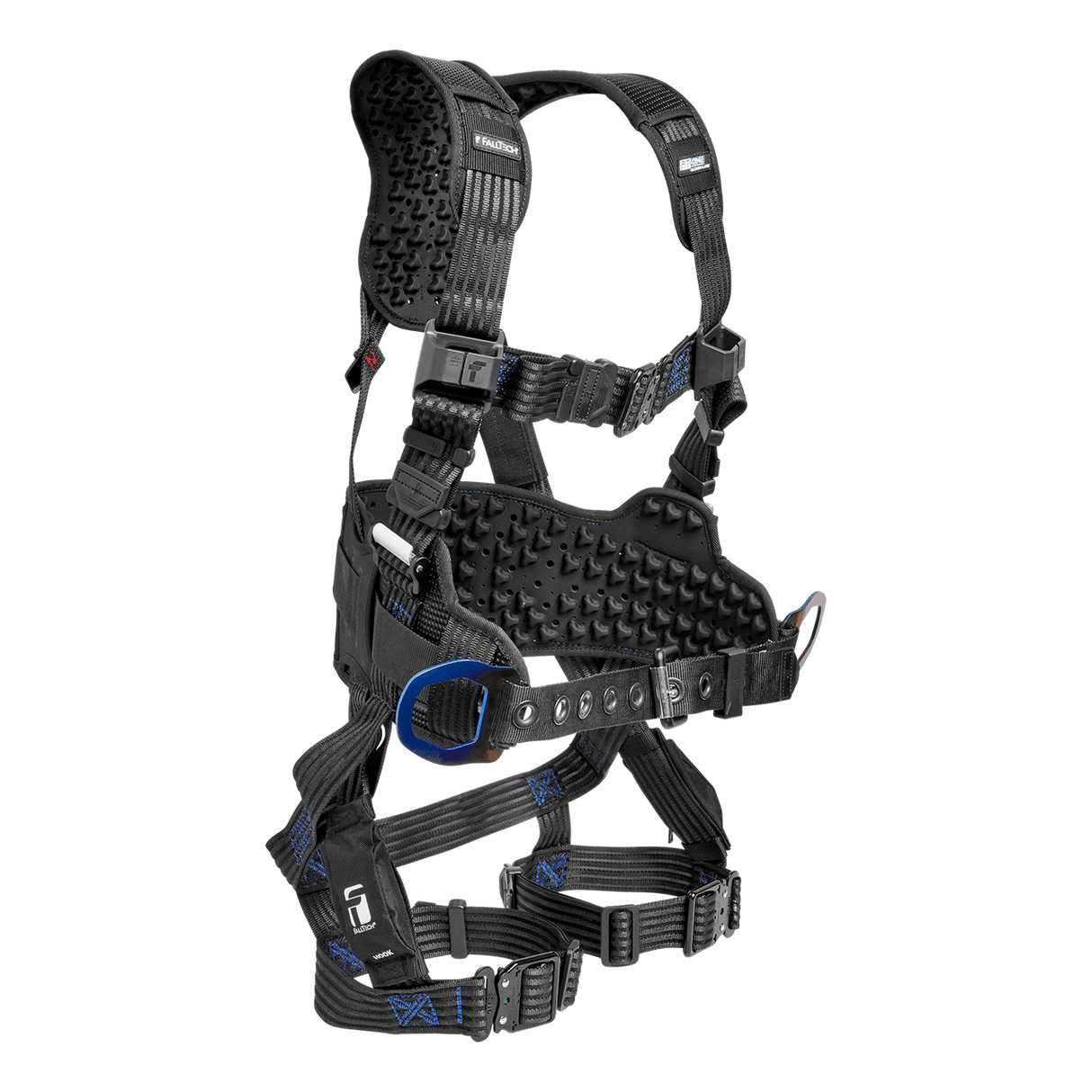 FT-One® Ultra-Lite™ 3D Construction Belted Full Body Harness, Quick Connect Leg Adjustments - M