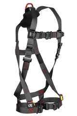 FT-Iron 1D Standard Non-Belted Full Body Harness, Quick Connect Buckle Leg Adjustment (8141)