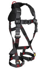 FT-Iron™ 1D Standard Non-Belted Full Body Harness, Quick Connect Buckle Leg Adjustment (8141B)