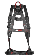 FT-Iron 1D Standard Non-Belted Full Body Harness, Tongue Buckle Leg Adjustment (8143)