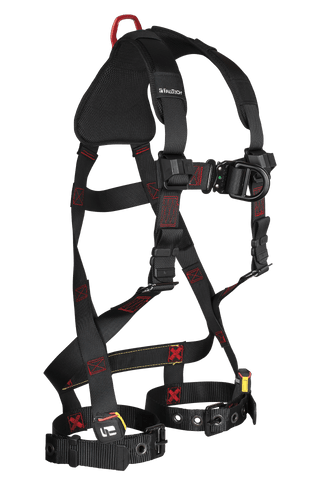 FT-Iron™ 2D Climbing Non-Belted Full Body Harness, Tongue Buckle Leg Adjustments (8143BFD)