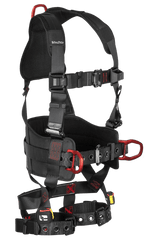 FT-Iron 3D Construction Belted Full Body Harness, Tongue Buckle Leg Adjustment (8144)