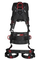 FT-Iron™ 4D Construction Climbing Full Body Harness, Tongue Buckle Leg Adjustments (8144FD)