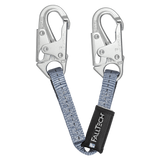 2' Web Restraint Lanyard, Fixed-length with Steel Snap Hooks (820324)