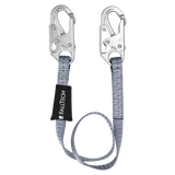 4' Restraint Lanyard; Web with Snap Hooks (8204)
