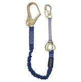 4½' to 6' ElasTech® Energy Absorbing Lanyard, Single-leg with SRL D-ring (824032D)