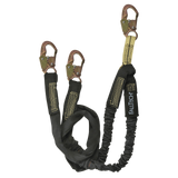 6' WeldTech® Nomex® Energy Absorbing Lanyard, Double-leg with Steel Snap Hooks (8243Y)