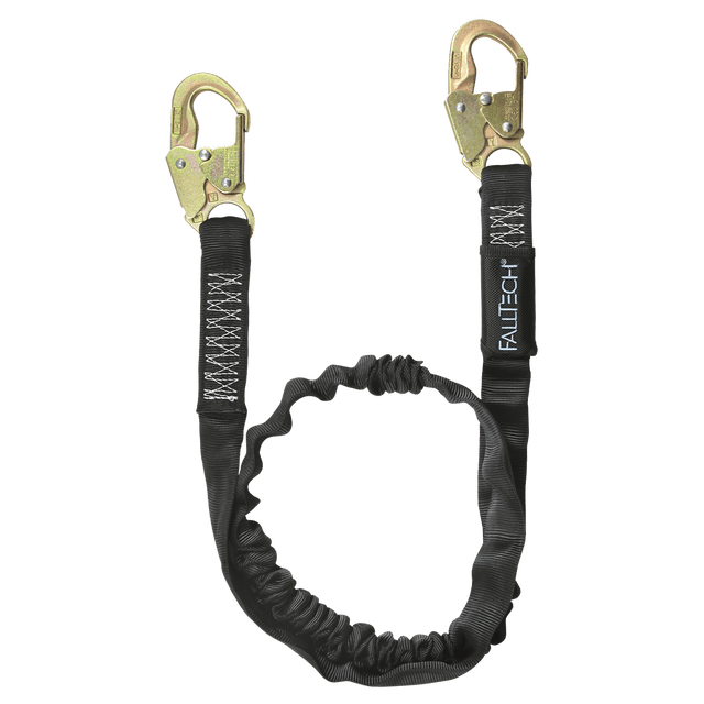 6' Heavyweight® Energy Absorbing Lanyard, Single-leg with Steel Snap Hooks (8246)