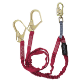 6' Ironman® Internal 12' free fall Lanyard, Double-leg with Steel Connectors (8247Y3)