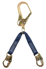19" Rebar Positioning Assembly with Jacketed Web and Steel Swivel Rebar Hook (825012W)