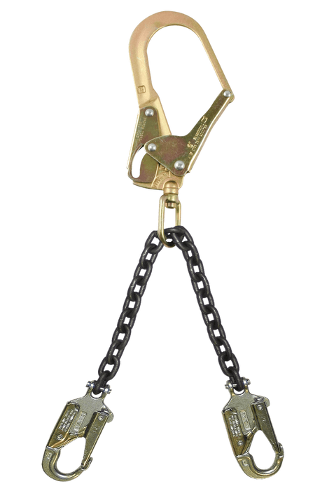 23" Premium Rebar Positioning Assembly with Chain and Steel Swivel Rebar Hook (8250)