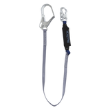 6' ViewPack® Energy Absorbing Lanyard, Single-leg with Steel Connectors (82563)