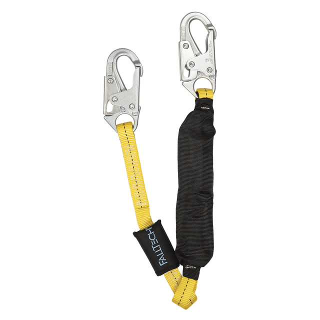 3' Soft Pack FT Basic® Energy Absorbing Lanyard, Single-leg with Steel Snap Hooks (8256LT3FT)