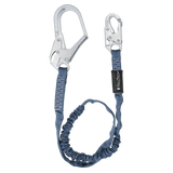 6' Internal Energy Absorbing Lanyard, Single-leg with Steel Connectors (82593)