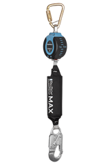9' DuraTech® MAX Personal SRL with Aluminum Snap Hook, Includes Steel Dorsal Connecting Carabiner (82709SB4)