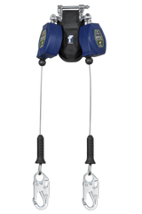 8' FT-X™ Cable Class 2 Leading Edge Personal SRL-P, Twin-leg with Steel Snap Hooks with SpeedLink™ (82808TP1)