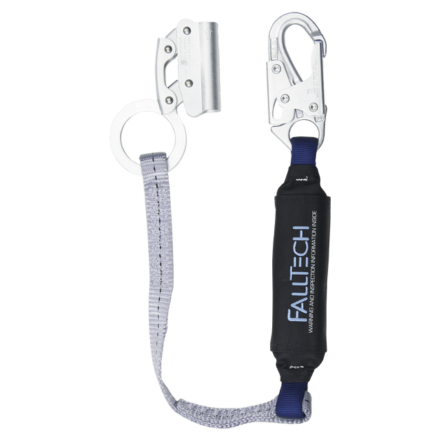 Manual Rope Adjuster with 3' ViewPack® Energy Absorbing Lanyard (8353 ...