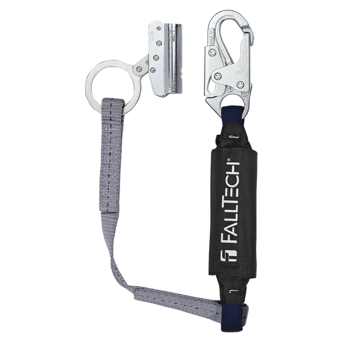 Trailing Rope Adjuster with 3' ViewPack® Energy Absorbing Lanyard (8368)