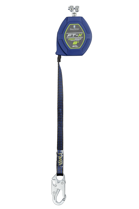 8' FT-X™ EdgeCore™ Class 2 Leading Edge Personal SRL-P, Replacement-leg with Steel Snap Hooks with SpeedLink™ (84108RP1)